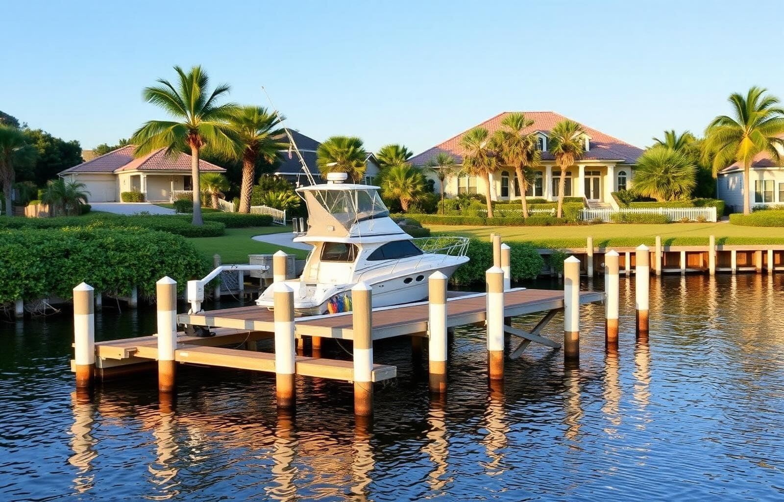 Dock and piling repair in Ponte Vedra Beach, Northeast Florida, Florida by Atlantic Pileworks